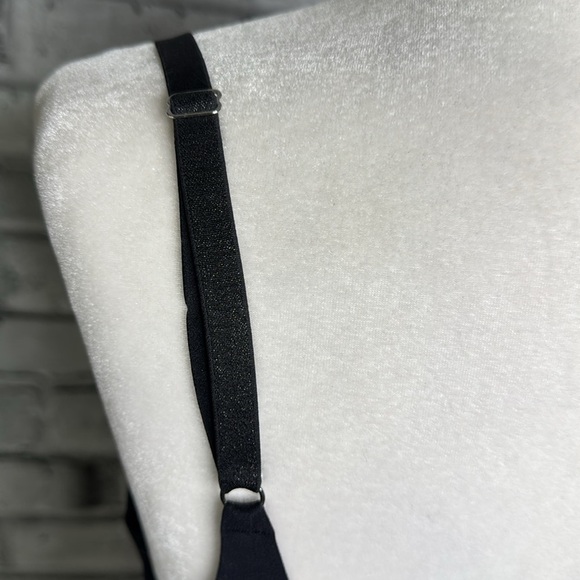 Aerie Sunnie Full Coverage Lightly Lined Black Bra - Picture 4 of 8